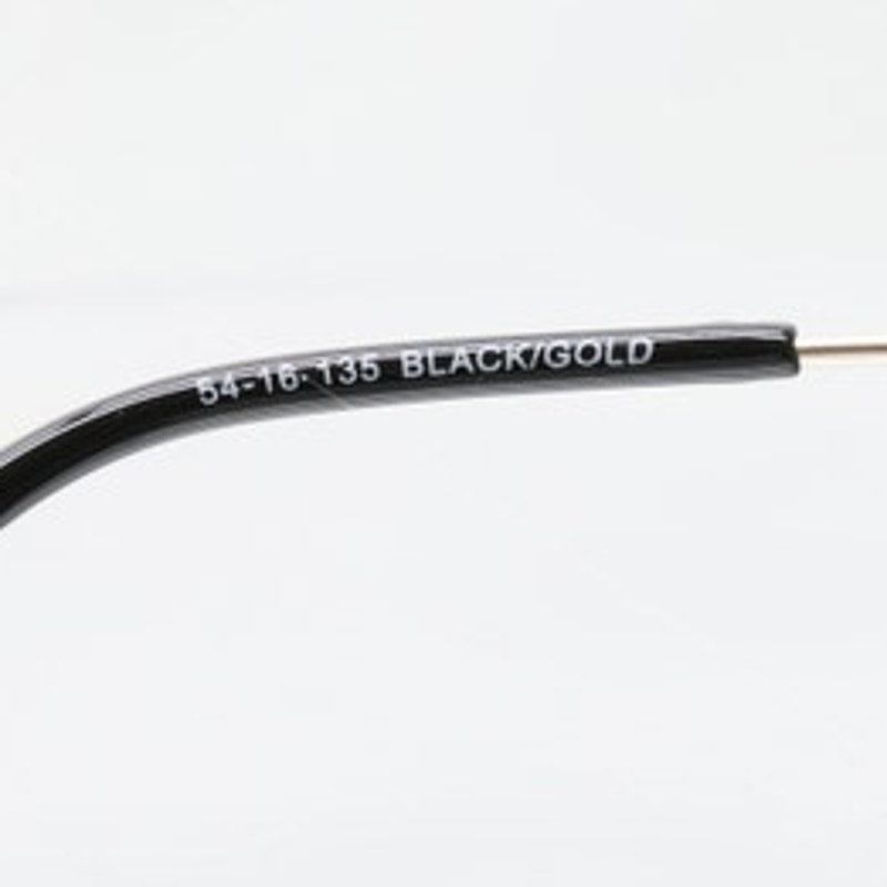 Modern Daylight Black/Gold 54-16-135mm Eyeglass FRAMES ONLY - NEW/WITHOUT TAGS