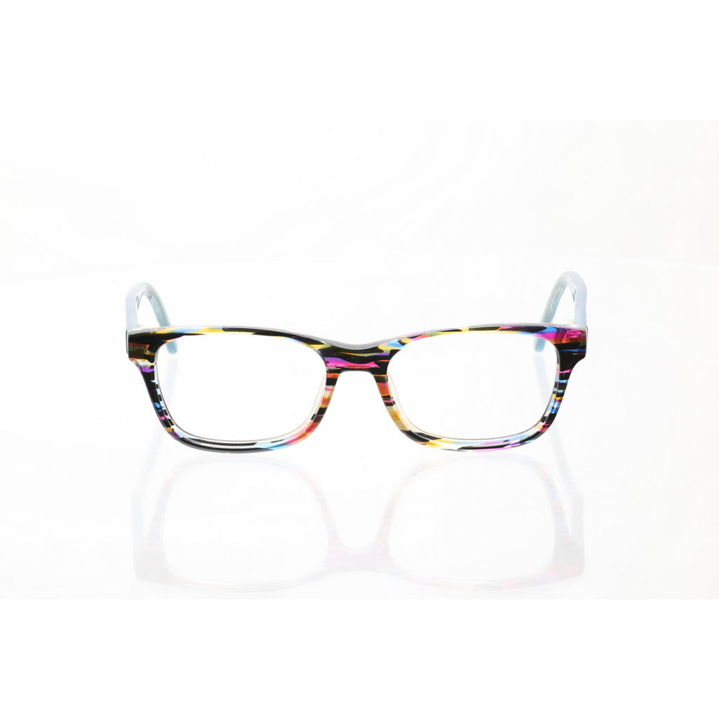 BCBGeneration CV 0002 blue stripe eyeglass frames, photo 3 of 6
