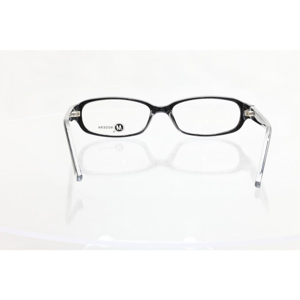 Modern Agree black eyeglass frames, photo 5 of 8