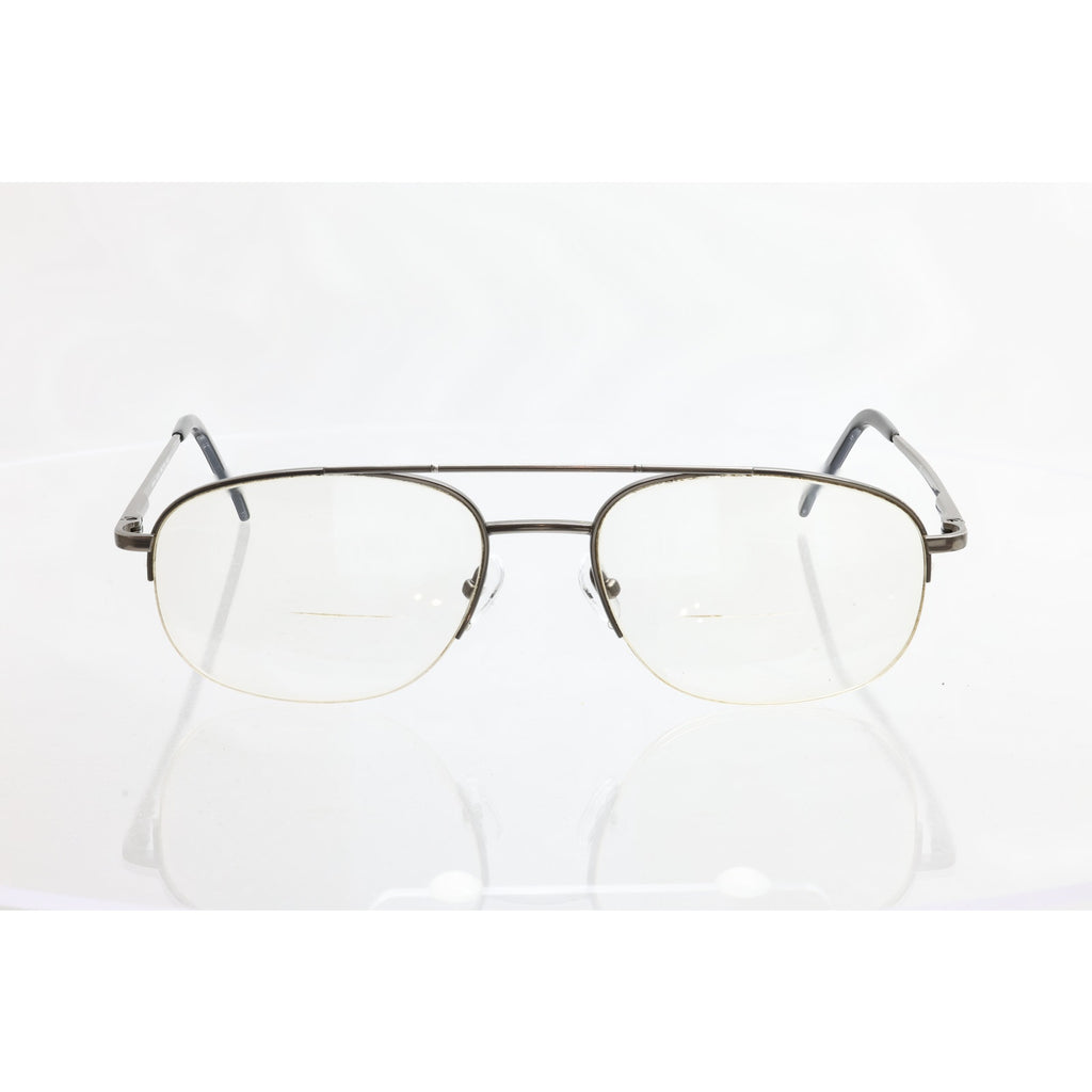 Van Heusen Artie 58-19-140mm Gunmetal Eyeglass FRAMES ONLY - GOOD CONDITION
