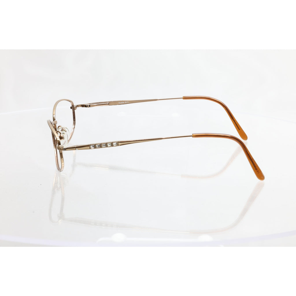 Visage Suede BRN Eyeglass FRAMES ONLY - GOOD CONDITION