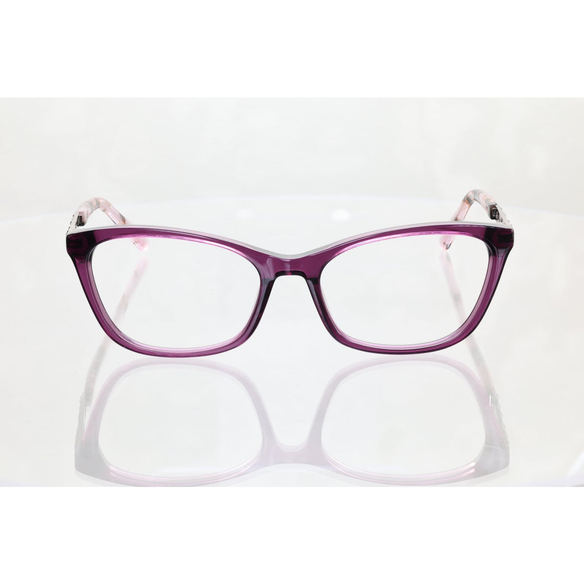 Bebe BB5174 (500) plum eyeglass frames, photo 3 of 8