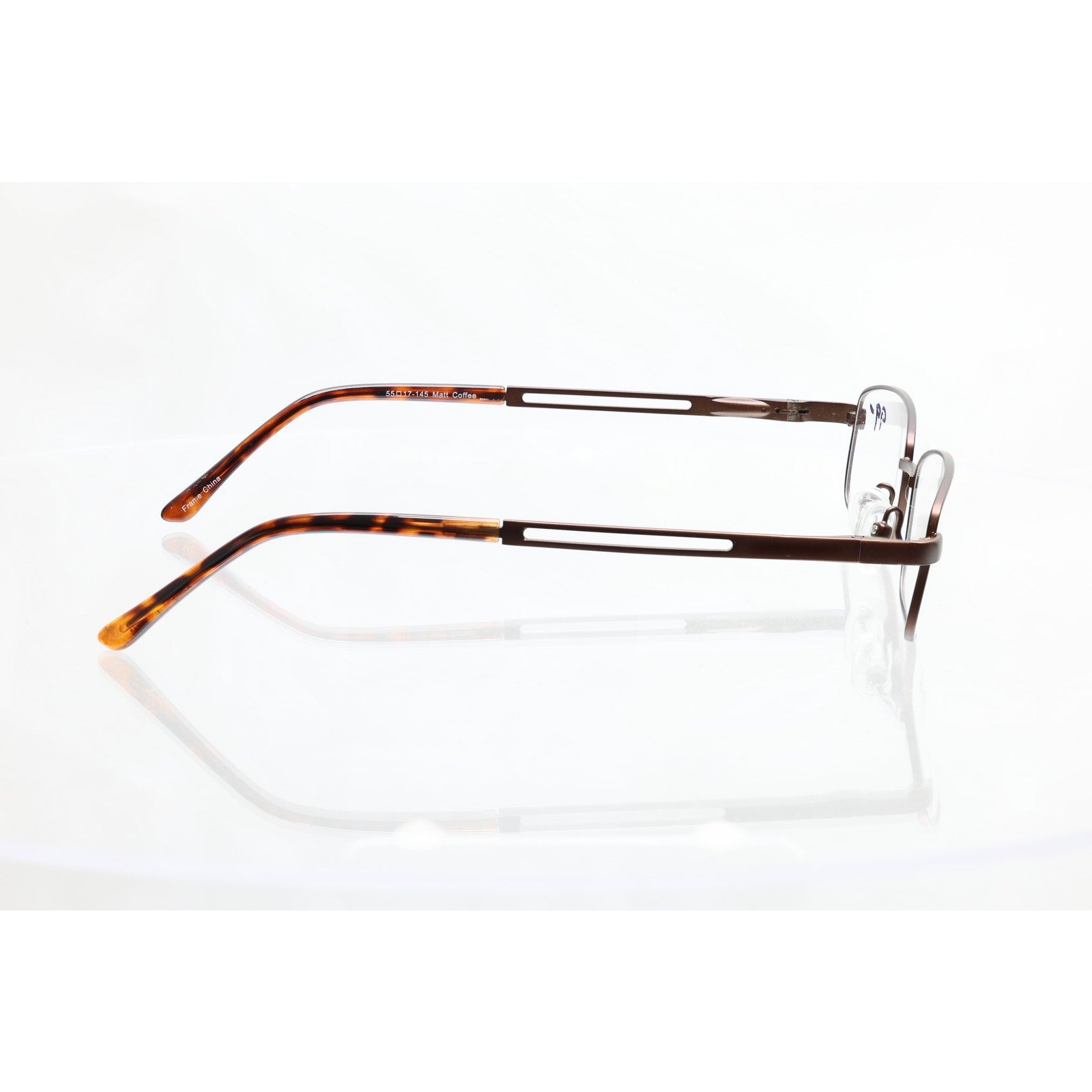Enhance 3867 Matt Coffee 55-17-145mm Eyeglasses FRAMES ONLY - NEW CONDITION