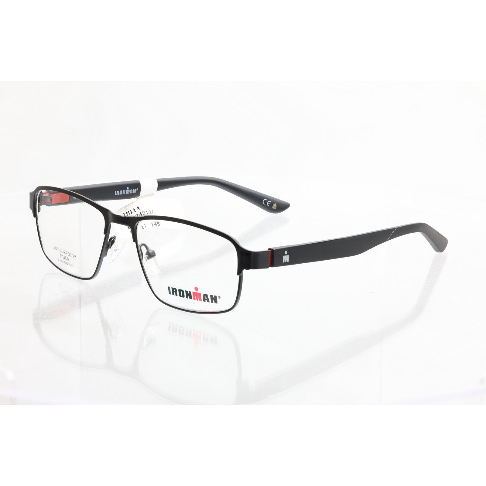 Ironman IM114 BLK 54-17-145mm Eyeglasses FRAMES ONLY - NEW CONDITION