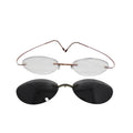 Silhouette 7395 40 Purple Rimless Eyeglasses FRAMES ONLY - GOOD CONDITION