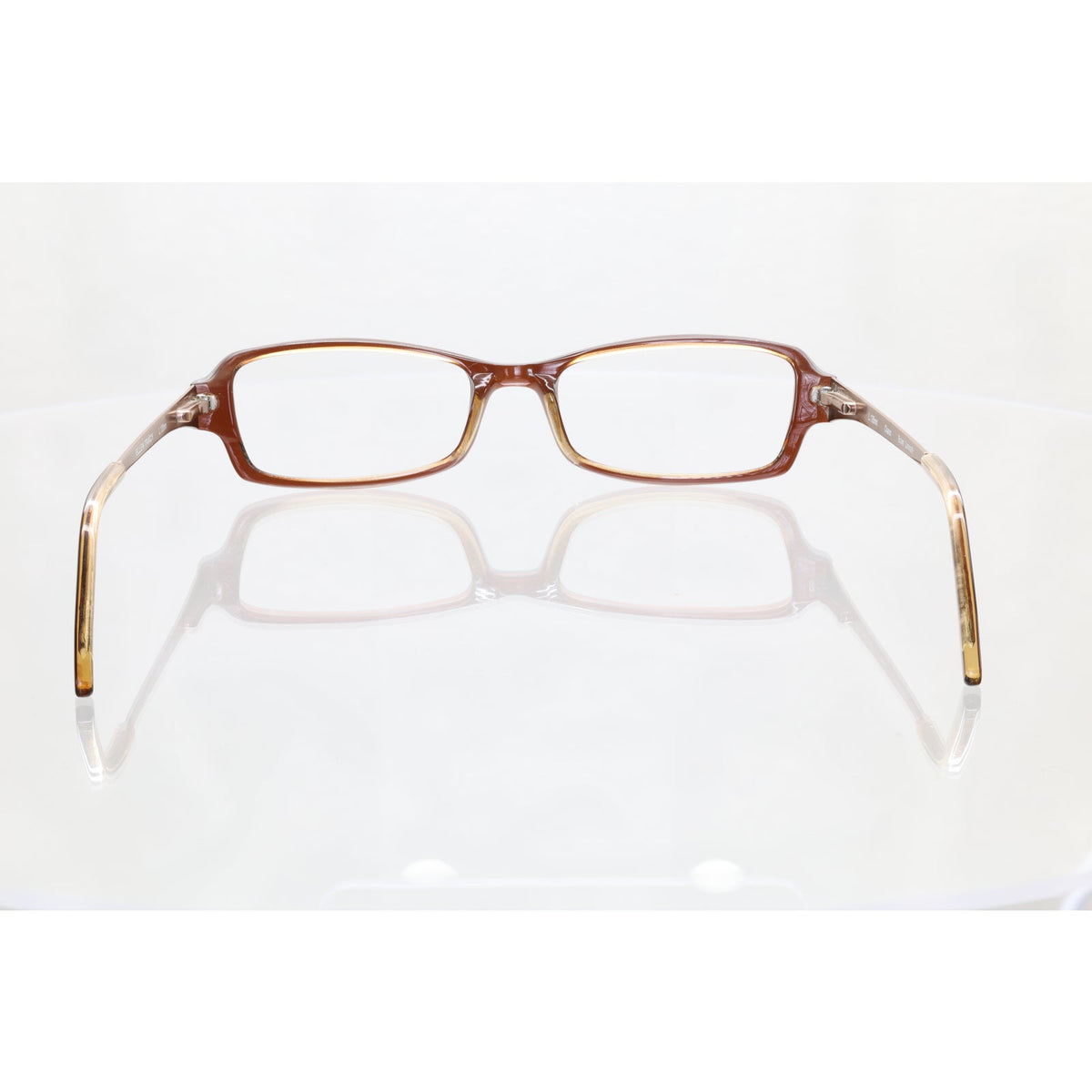 Ellen Tracy Charon brown laminate eyeglass frames, photo 5 of 8