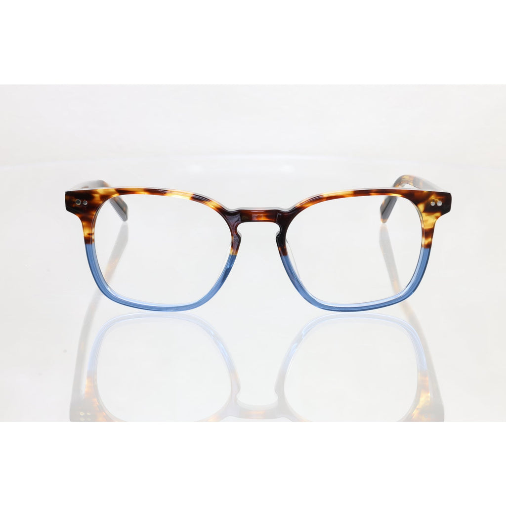 Warby Parker Santiago W 344 brown/blue eyeglass frames, photo 3 of 8
