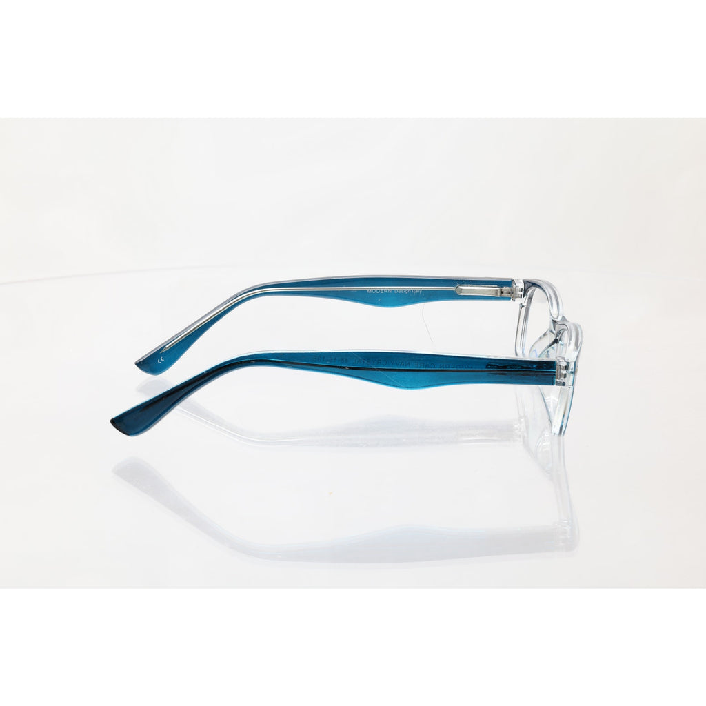 Modern Care Navy/Crystal 46-15-135mm Eyeglass FRAMES ONLY - NEW/WITHOUT TAGS