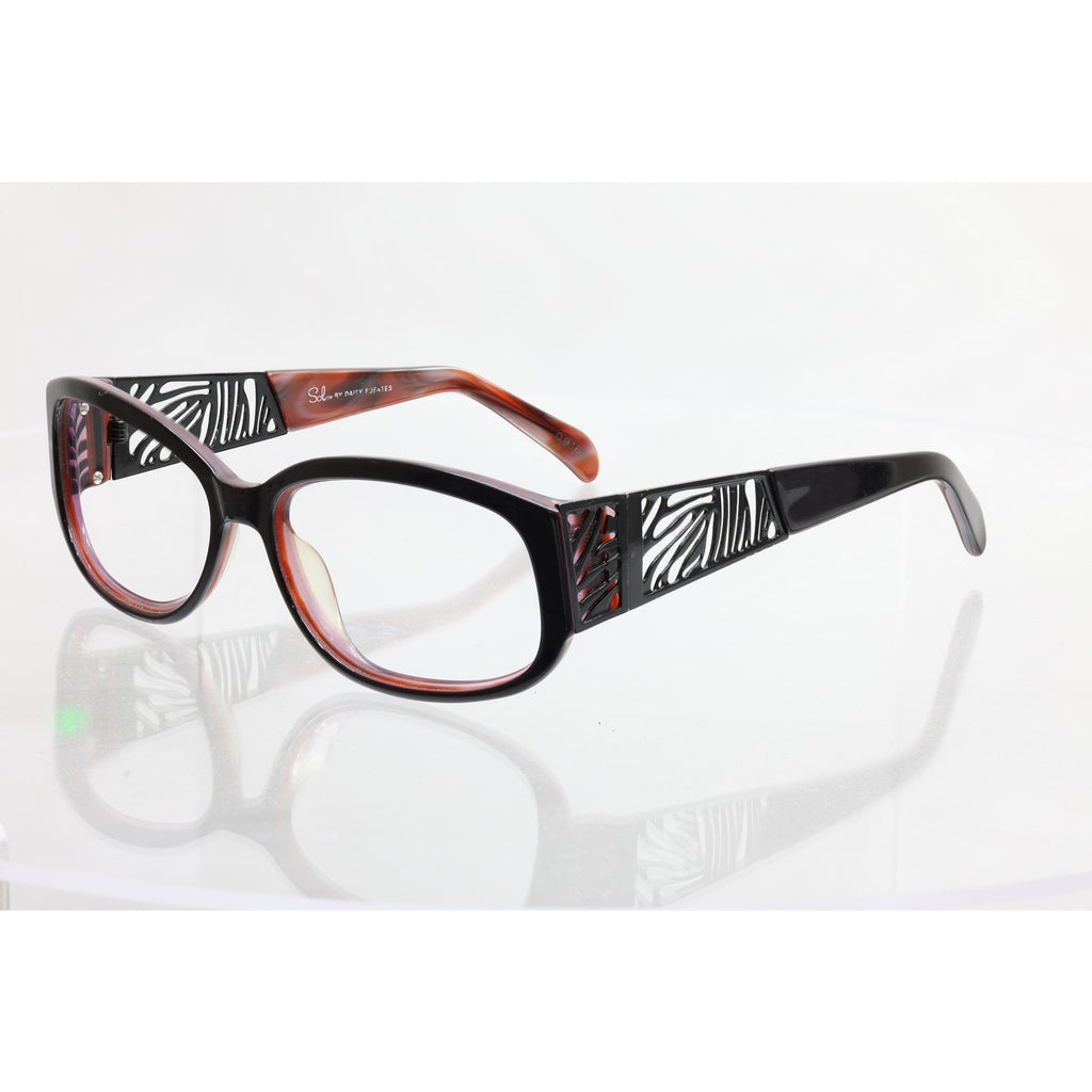 Sol by Daisy Fuentes 107P 56-15-130mm 077 Sunglass / Eyeglass FRAMES ONLY - GOOD
