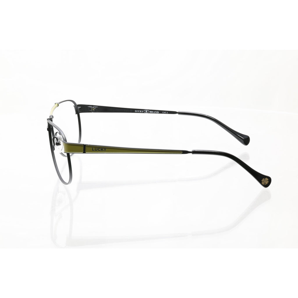 Lucky Brand Relaxed Matte Black 61-15-135 Sunglass/Eyeglass FRAMES - VERY GOOD