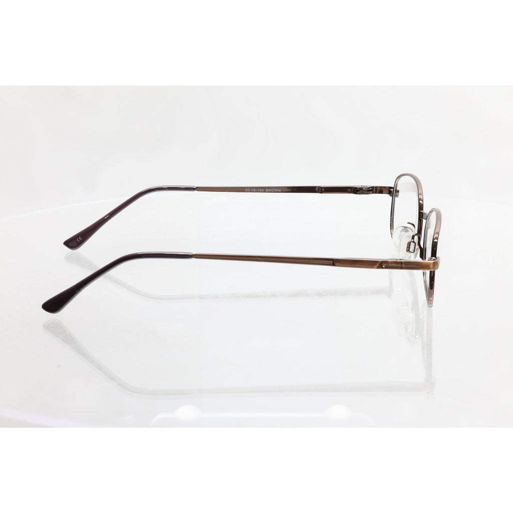 Modern Cal Brown 50-19-140mm Eyeglass FRAMES ONLY - NEW/WITHOUT TAGS