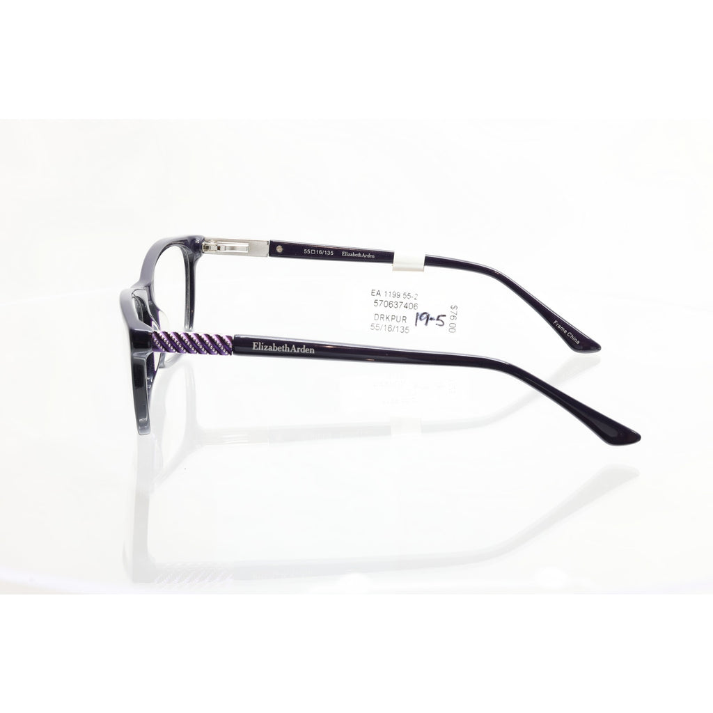Elizabeth Arden EA1199-2 Dark Purple 55-16-135mm Eyeglasses FRAMES ONLY - NEW