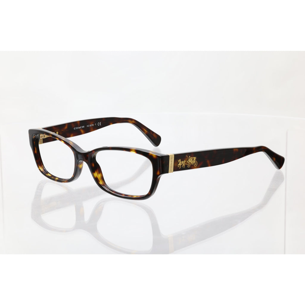 Coach HC6078 52-16-135mm 5120 (Dark Tortoise) Eyeglass FRAMES ONLY - GOOD