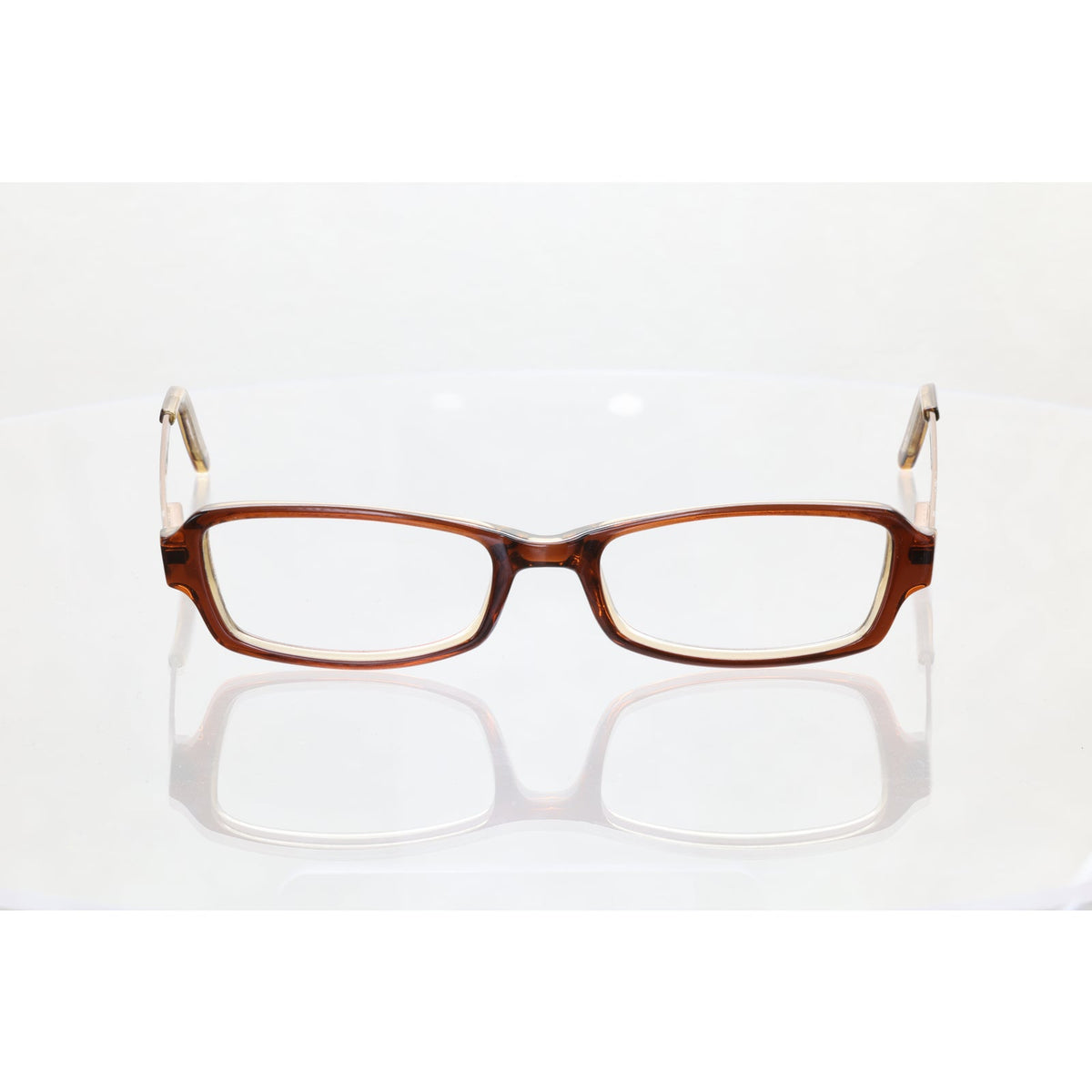 Ellen Tracy Charon brown laminate eyeglass frames, photo 3 of 8