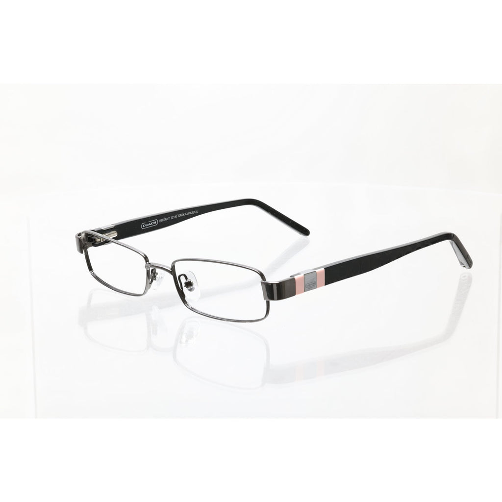 Coach Brittany (214) dark gunmetal eyeglass frames