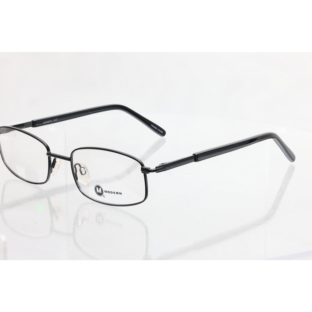 Modern Jazz Black 56-18-150mm Eyeglass FRAMES ONLY - NEW/WITHOUT TAGS