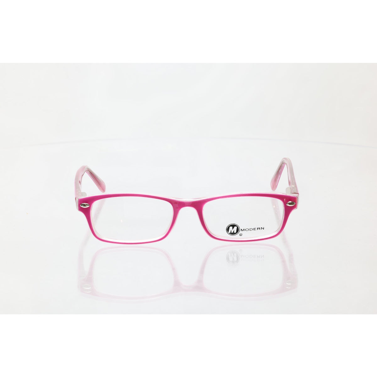 Modern Care Pink/Crystal 44-15-130mm Eyeglass FRAMES ONLY - NEW/WITHOUT TAGS