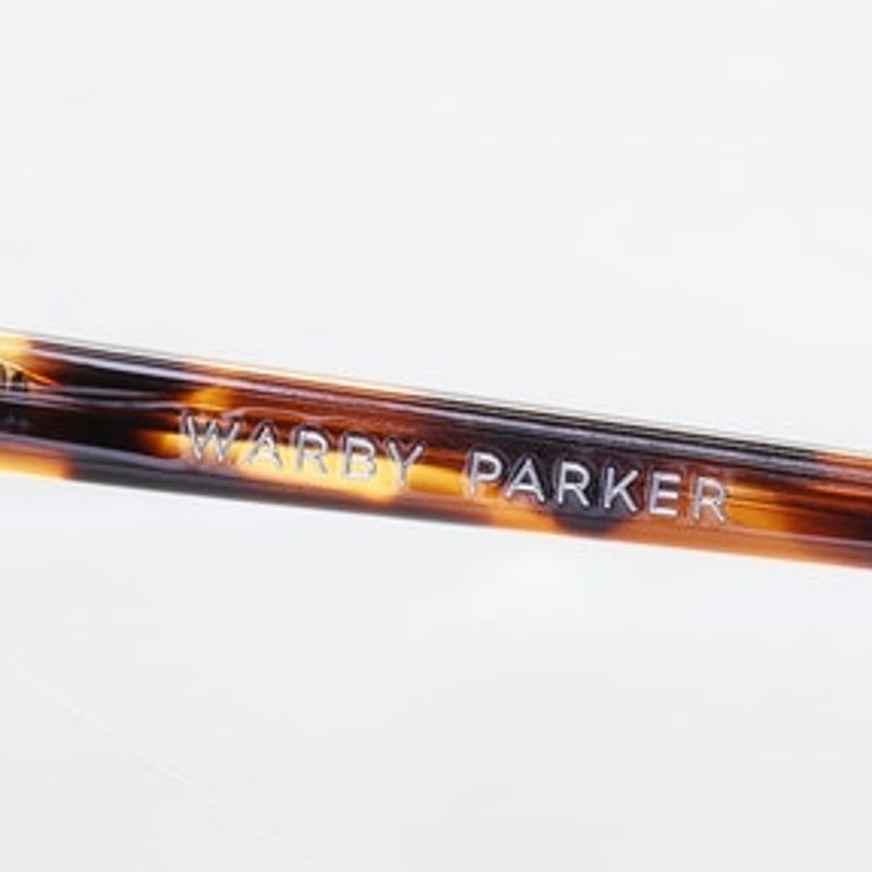 Warby Parker Santiago W 344 brown/blue eyeglass frames, photo 7 of 8