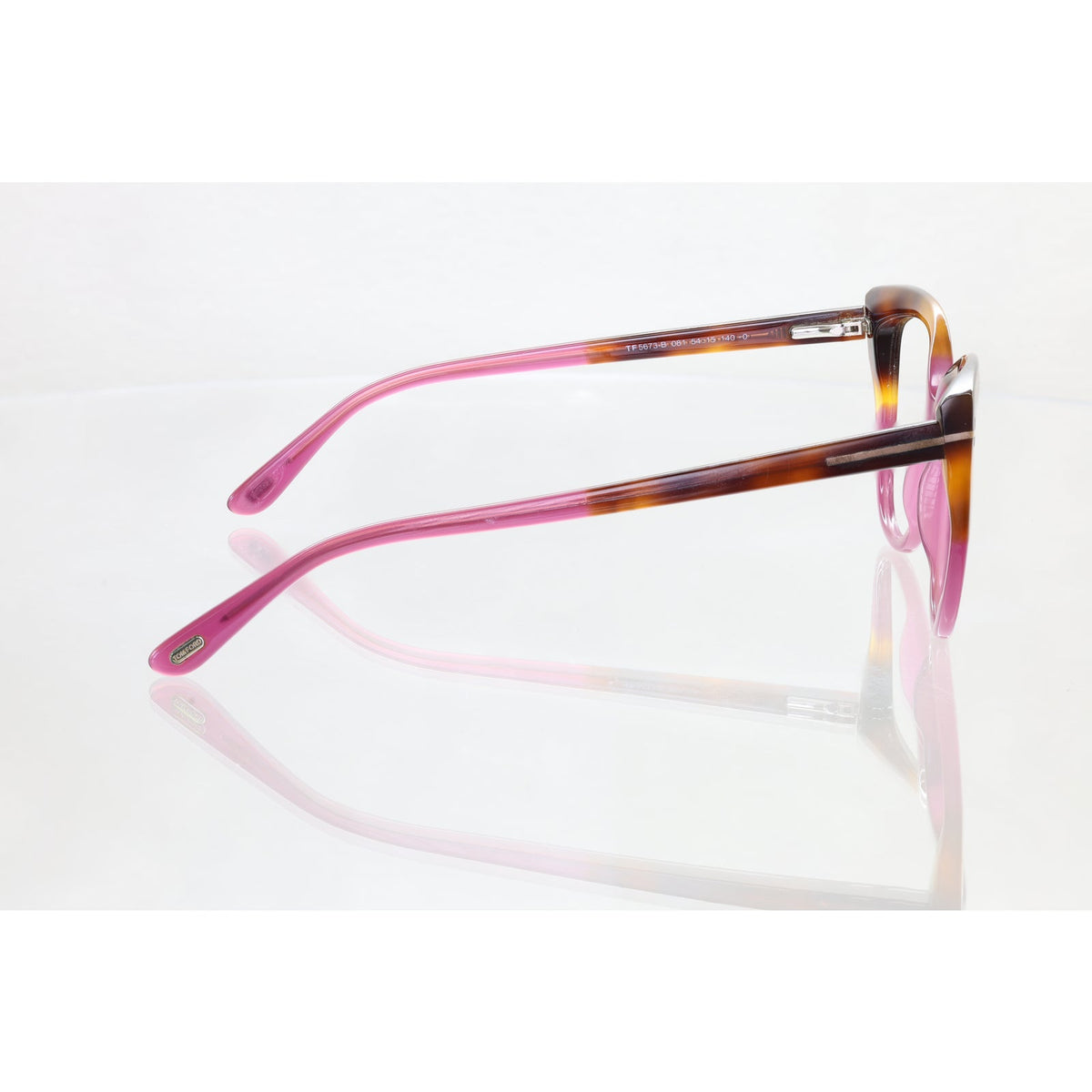 Tom Ford TF5673-B 081 brown/purple eyeglass frames, photo 6 of 8