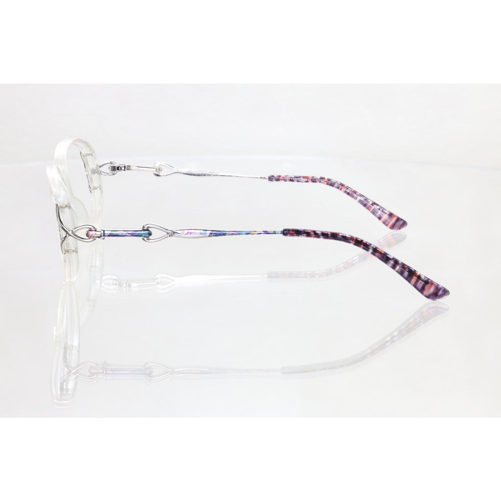 Sophia Loren 749 Zyloware 144 clear/blue/pink eyeglass frames, photo 4 of 8