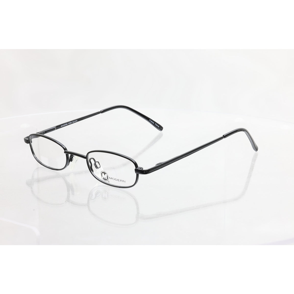 Modern Yoni Black 42-18-125mm Eyeglass FRAMES ONLY - NEW/WITHOUT TAGS