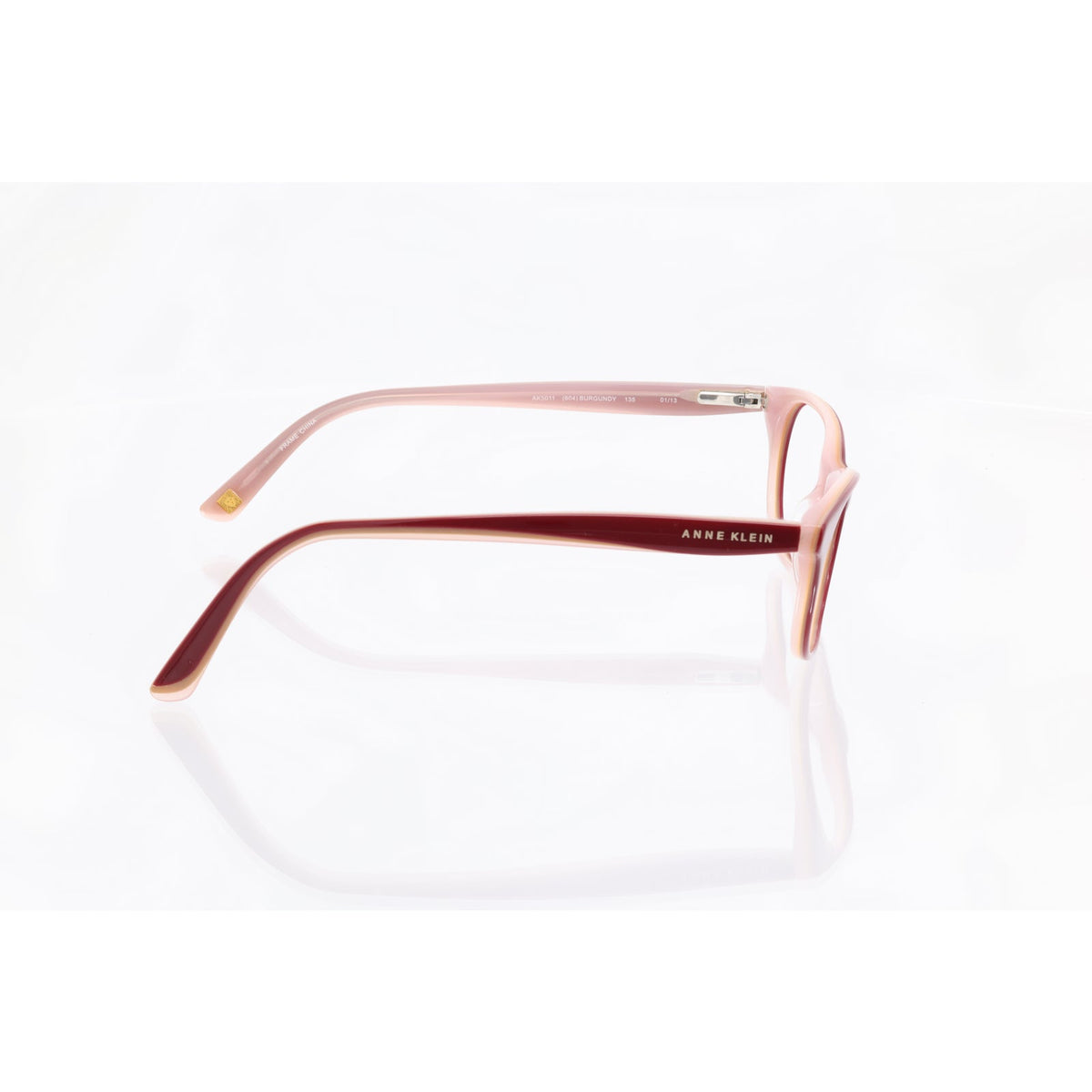 Anne Klein AK5011 (604) burgundy eyeglass frames, photo 6 of 6