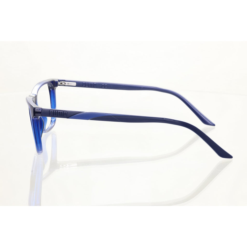 Puma PU0334O 003 dark blue eyeglass frames, photo 4 of 8
