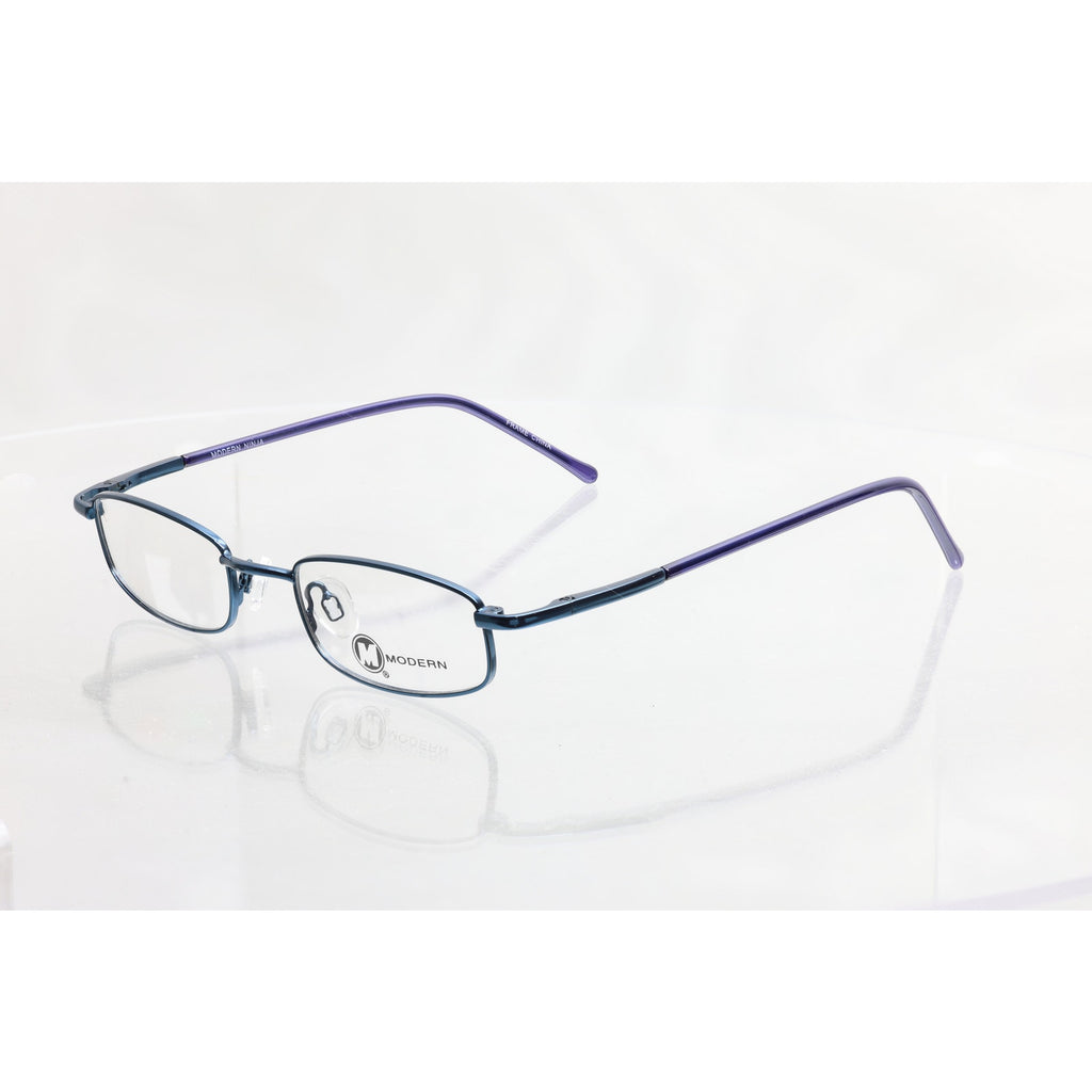 Modern Ninja Matte Blue 44-18-130mm Eyeglass FRAMES ONLY - NEW/WITHOUT TAGS