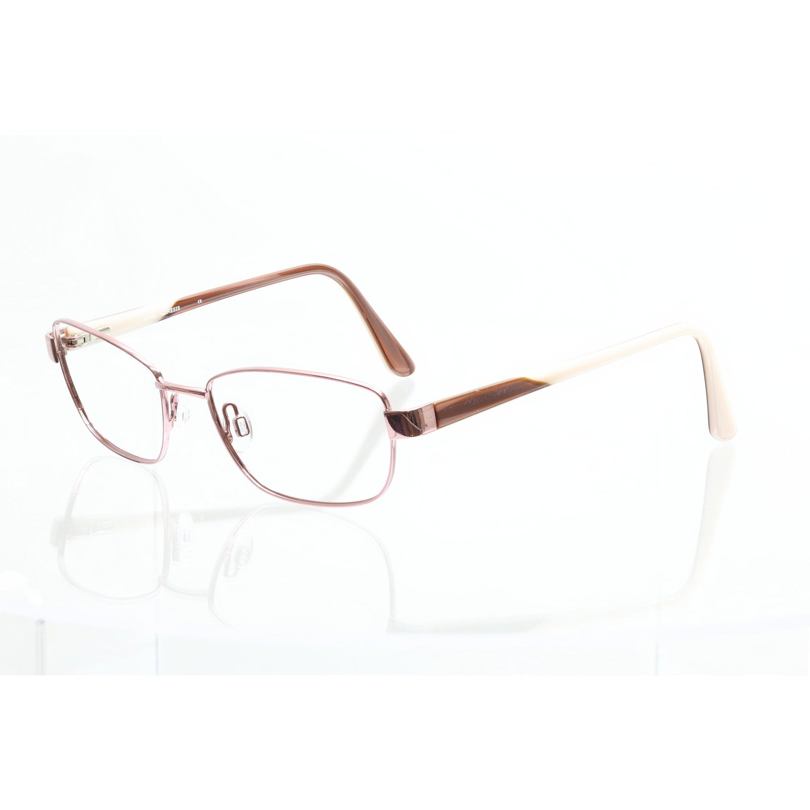 Altair Genesis G5036 (601) Rose 53-17-140mm Eyeglasses FRAMES ONLY - VERY GOOD
