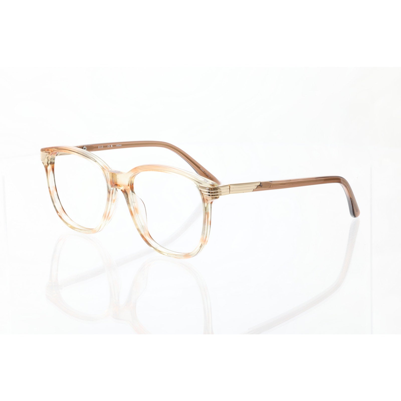 Elle El14948 BR 55-16-140mm Eyeglasses FRAMES ONLY - VERY GOOD CONDITION