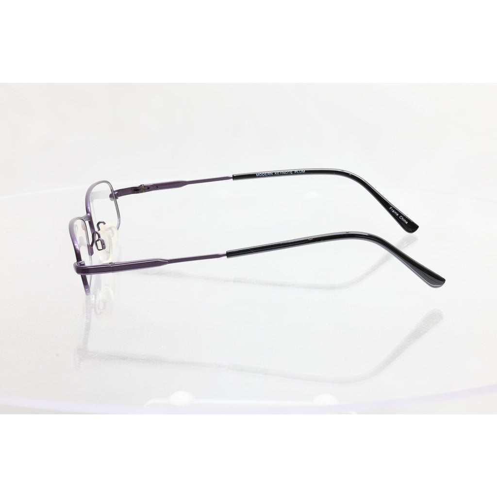 Modern Keynote plum women's eyeglass frames, photo 4 of 8