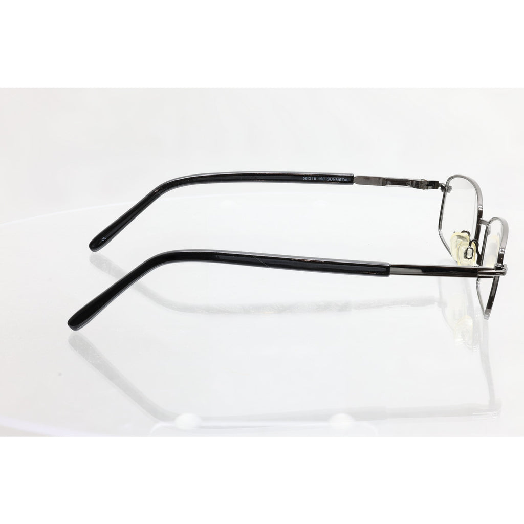 Modern Jazz Gunmetal 56-18-150mm Eyeglass FRAMES ONLY - NEW/WITHOUT TAGS