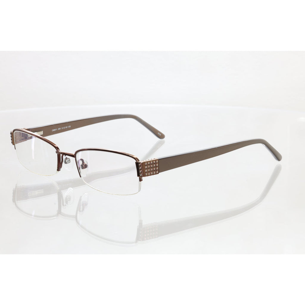 Chelsea Morgan CM911 BR brown eyeglass frames