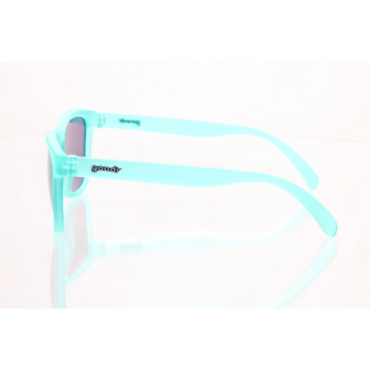 Goodr Nessy's Midnight Orgy green sunglasses, photo 5 of 7