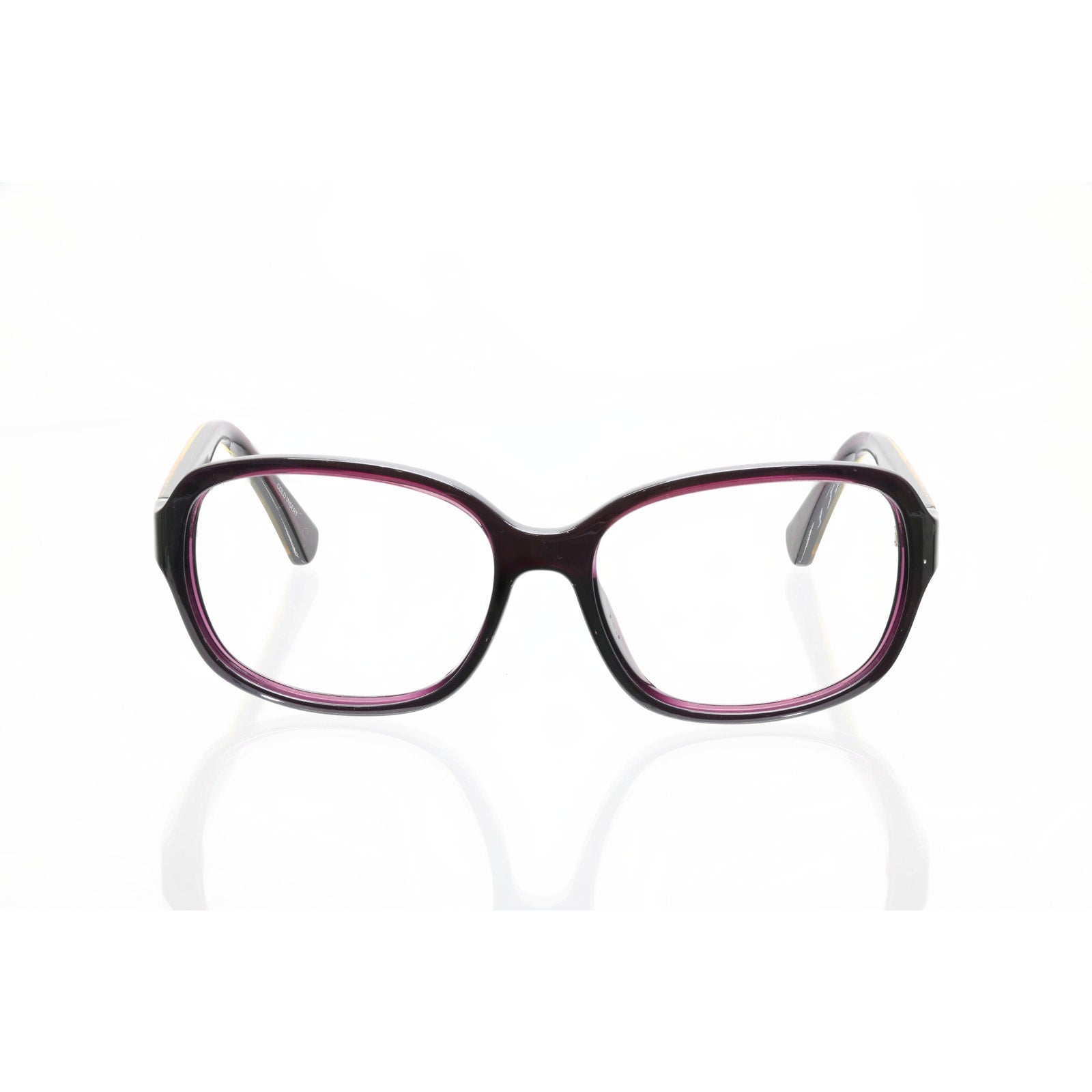 Coach S3012 Purple Cold Insert 57-16-125mm Sunglass FRAMES ONLY - VERY GOOD