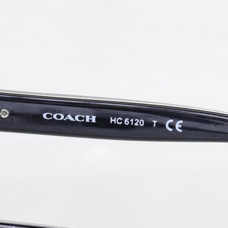 Coach HC6120 5110 transparent navy eyeglass frames, photo 7 of 8