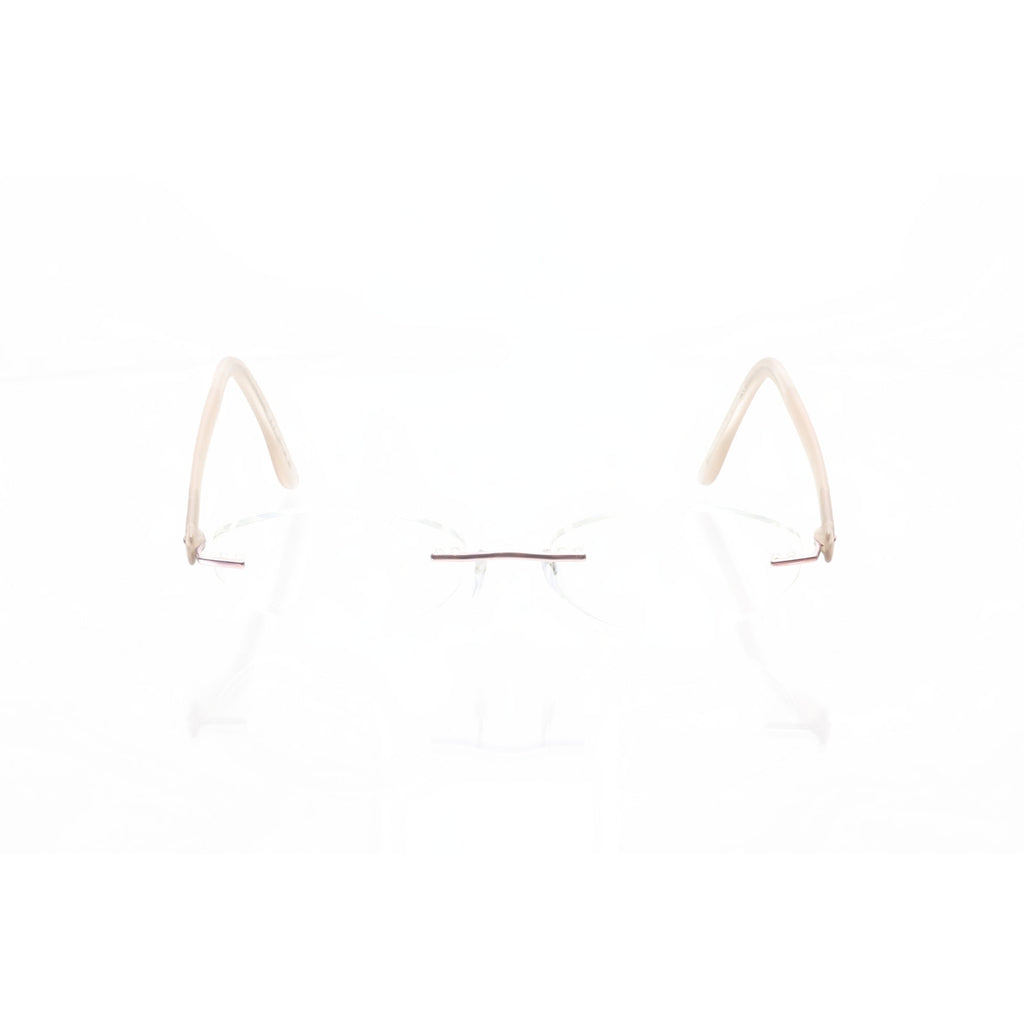 Silhouette 7608 40 6057 Rimless 17-140mm Eyeglasses FRAMES ONLY - VERY GOOD