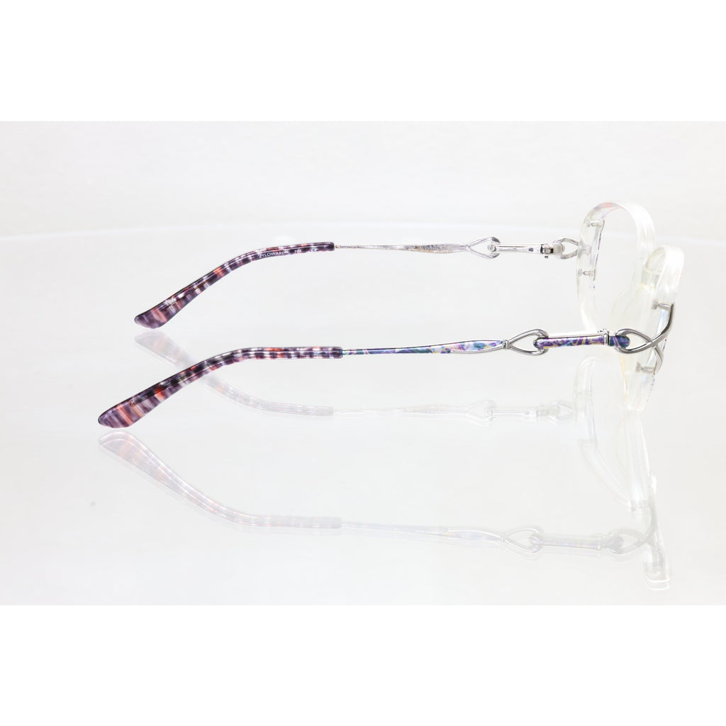 Sophia Loren 749 Zyloware 144 clear/blue/pink eyeglass frames, photo 6 of 8