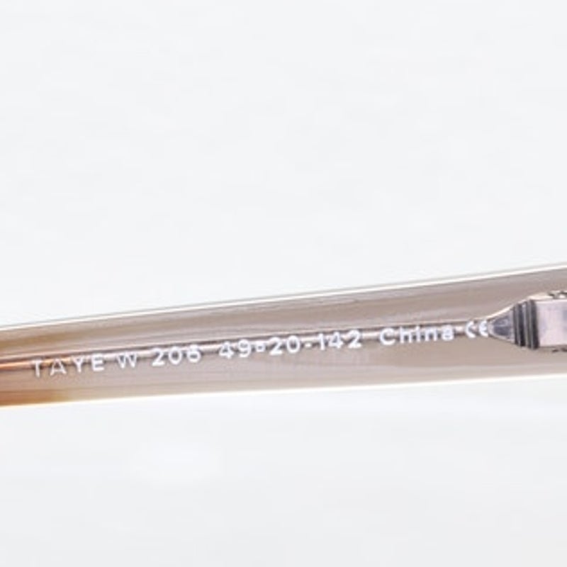 Warby Parker Taye W 206 taupe eyeglass frames, photo 8 of 8