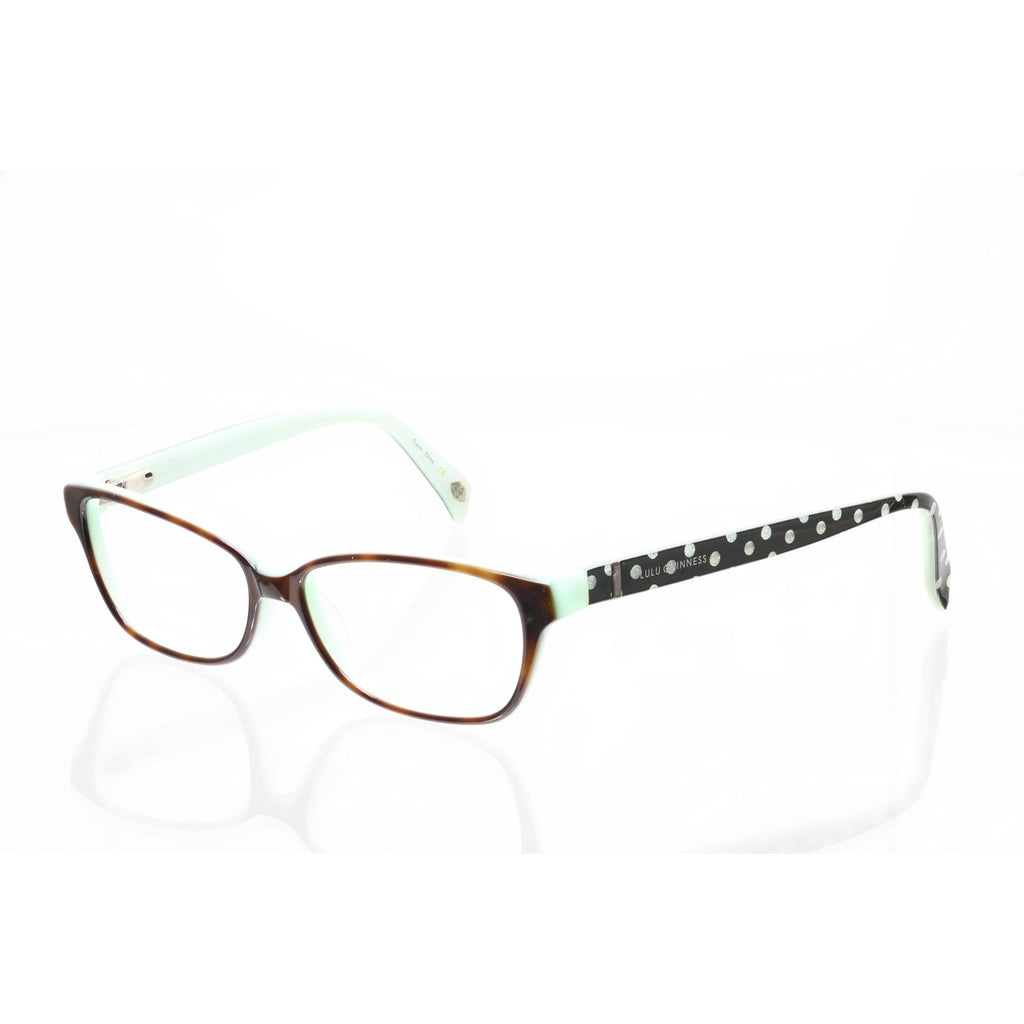 Lulu Guinness LG65 tortoise eyeglass frames