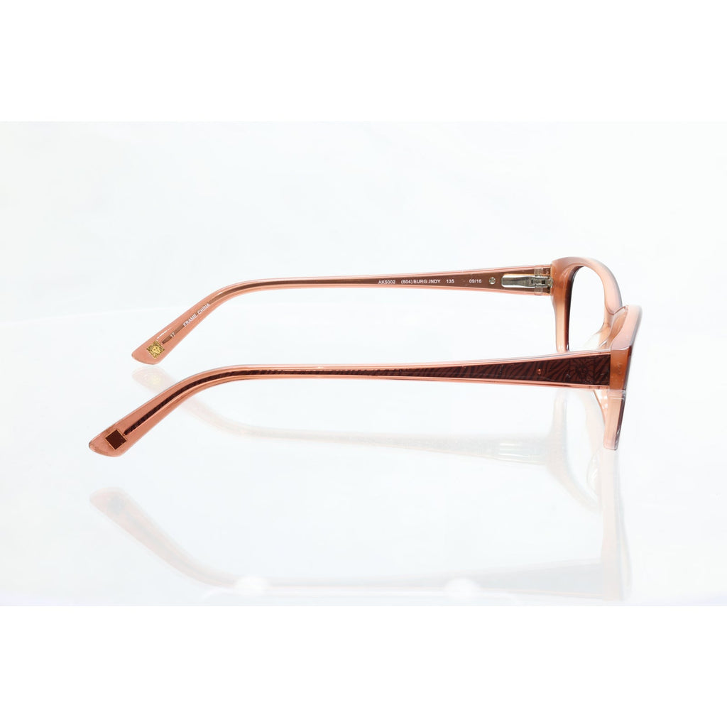 Anne Klein AK5002 (604) burgundy eyeglass frames, photo 6 of 6