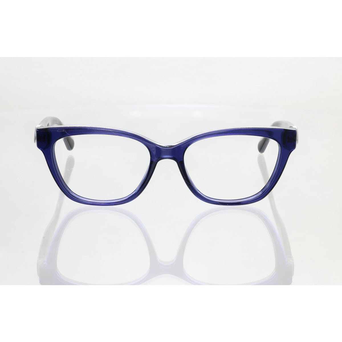 Coach HC6120 5110 transparent navy eyeglass frames, photo 3 of 8