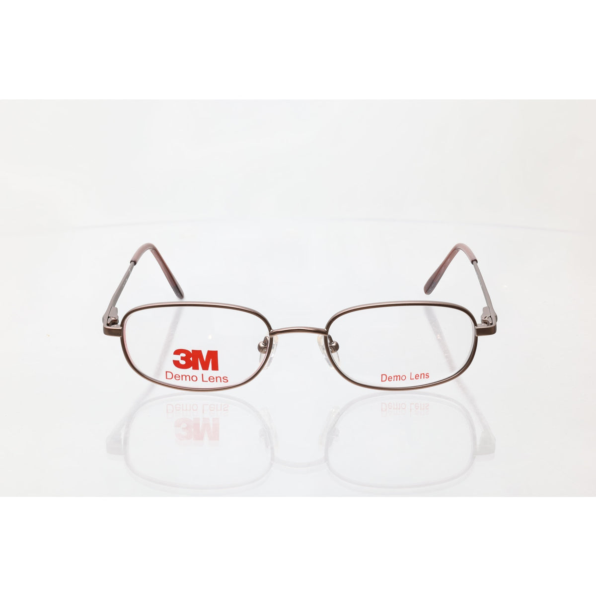 3M DT-3 Brown Satin 50-18-140mm Eyeglass FRAMES ONLY - NEW/WITHOUT TAGS