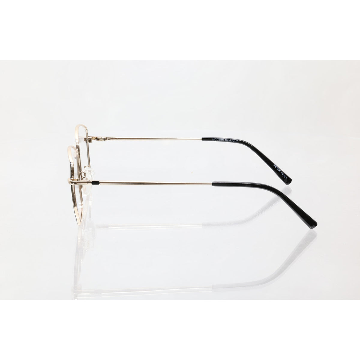 Modern Daylight Black/Gold 54-16-135mm Eyeglass FRAMES ONLY - NEW/WITHOUT TAGS