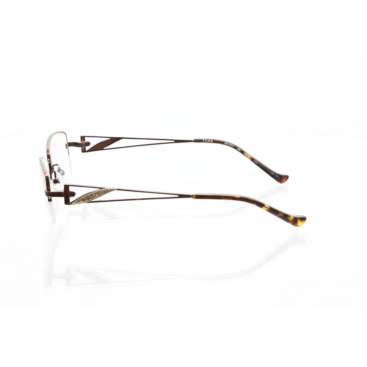 Tura Mod. R522 brown eyeglass frames, photo 4 of 6