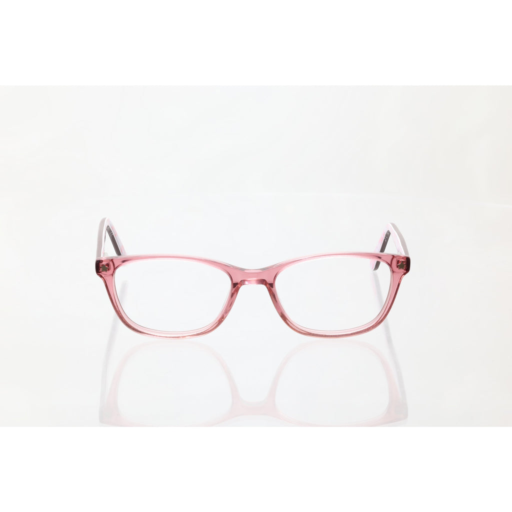 Pez Eyewear P12002 48-16-125 CRYSTAL PINK Eyeglass FRAMES ONLY - GOOD CONDITION