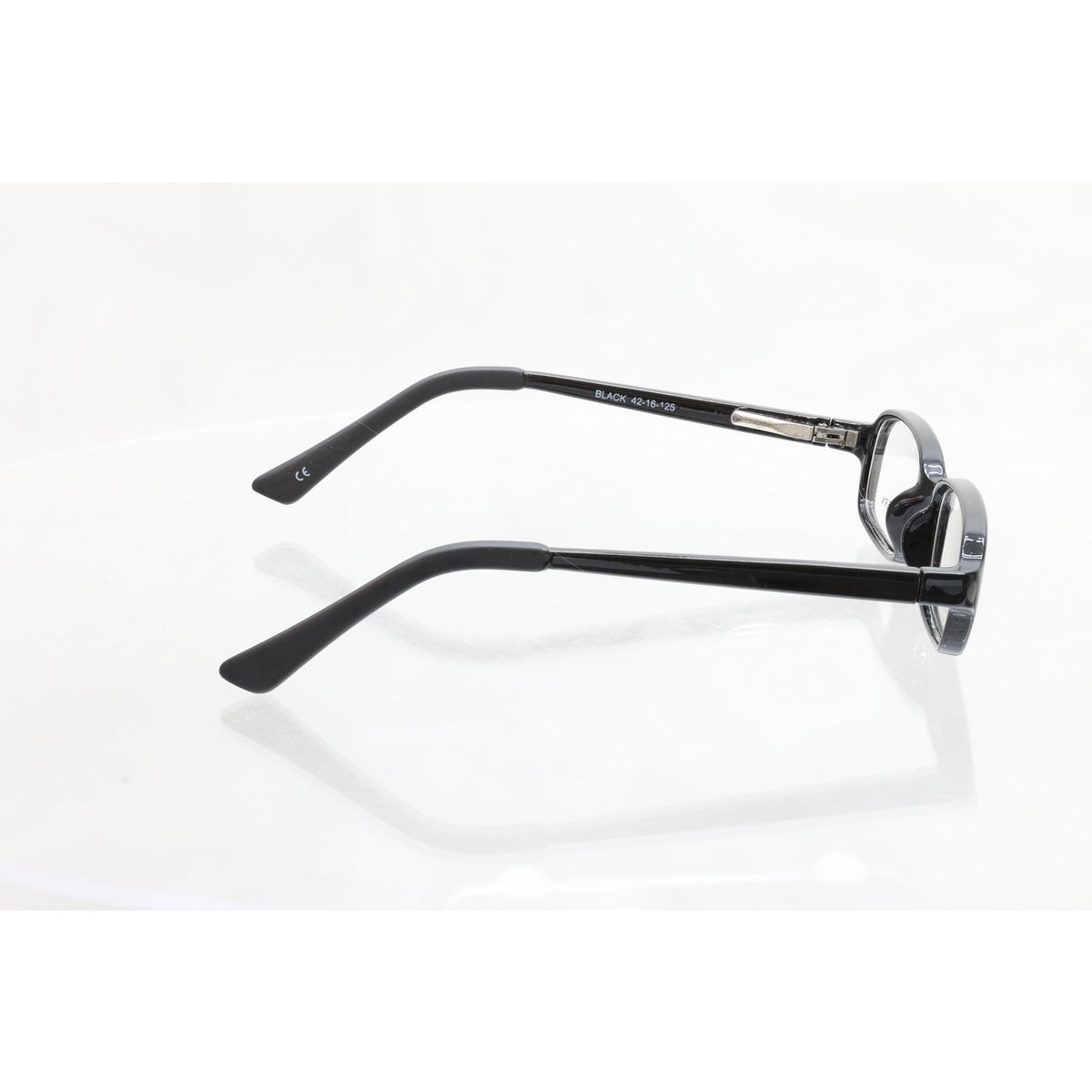 Modern Wiggle Black 42-18-125mm Eyeglass FRAMES ONLY - NEW/WITHOUT TAGS