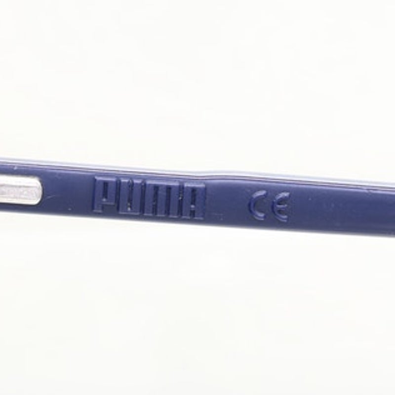 Puma PU0334O 003 dark blue eyeglass frames, photo 7 of 8