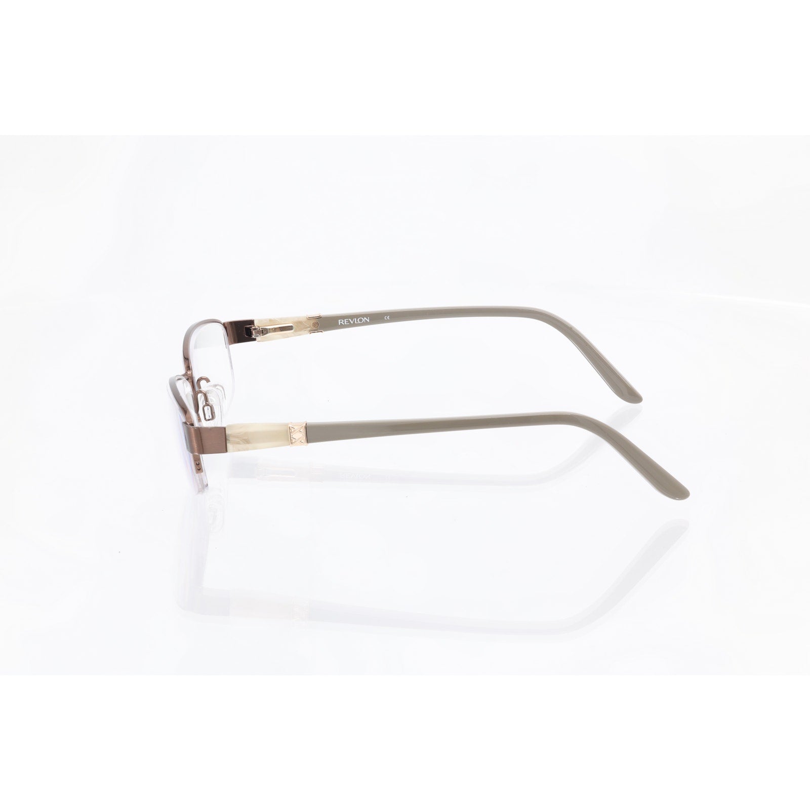 Revlon RV5029 (272) Taupe 51-17-130 Eyeglasses FRAMES ONLY - VERY GOOD CONDITION