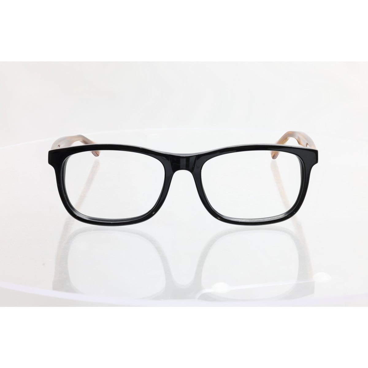Heart 3210 Black/Blonde Havana 54-17-145mm Eyeglass FRAMES ONLY - GOOD CONDITION